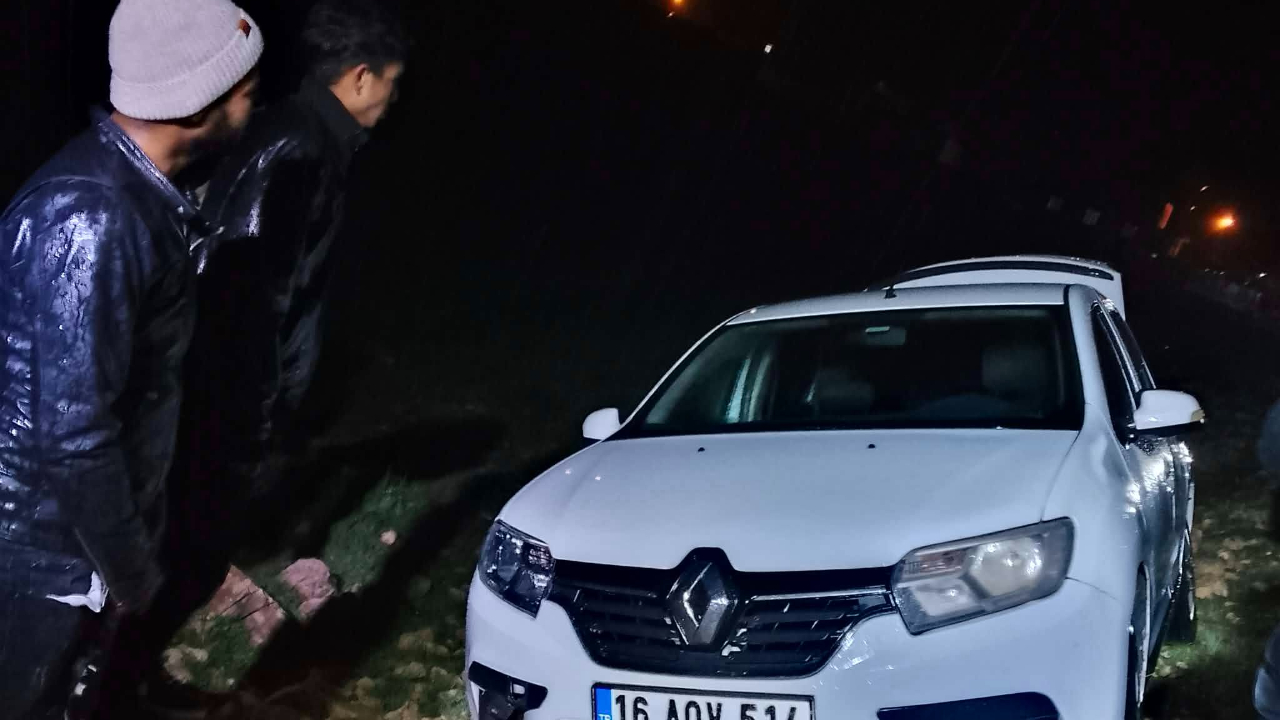 Harran’da Otomobil Kontrolden Çıkarak Yol Kenarına Savruldu