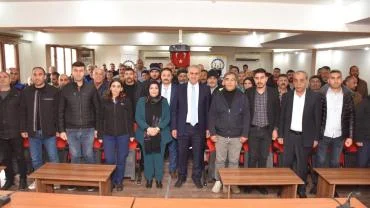 Hilvan Belediyesi’nde Bayramlaşma Programı Düzenlendi