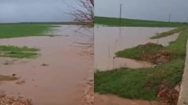 Hilvan Kepirhisar Yolu’nda Tarlalar Sular Altında Kaldı