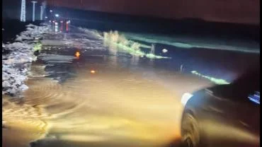 Hilvan’da Sağanak Alarmı: Kapanan Yol Yeniden Açıldı