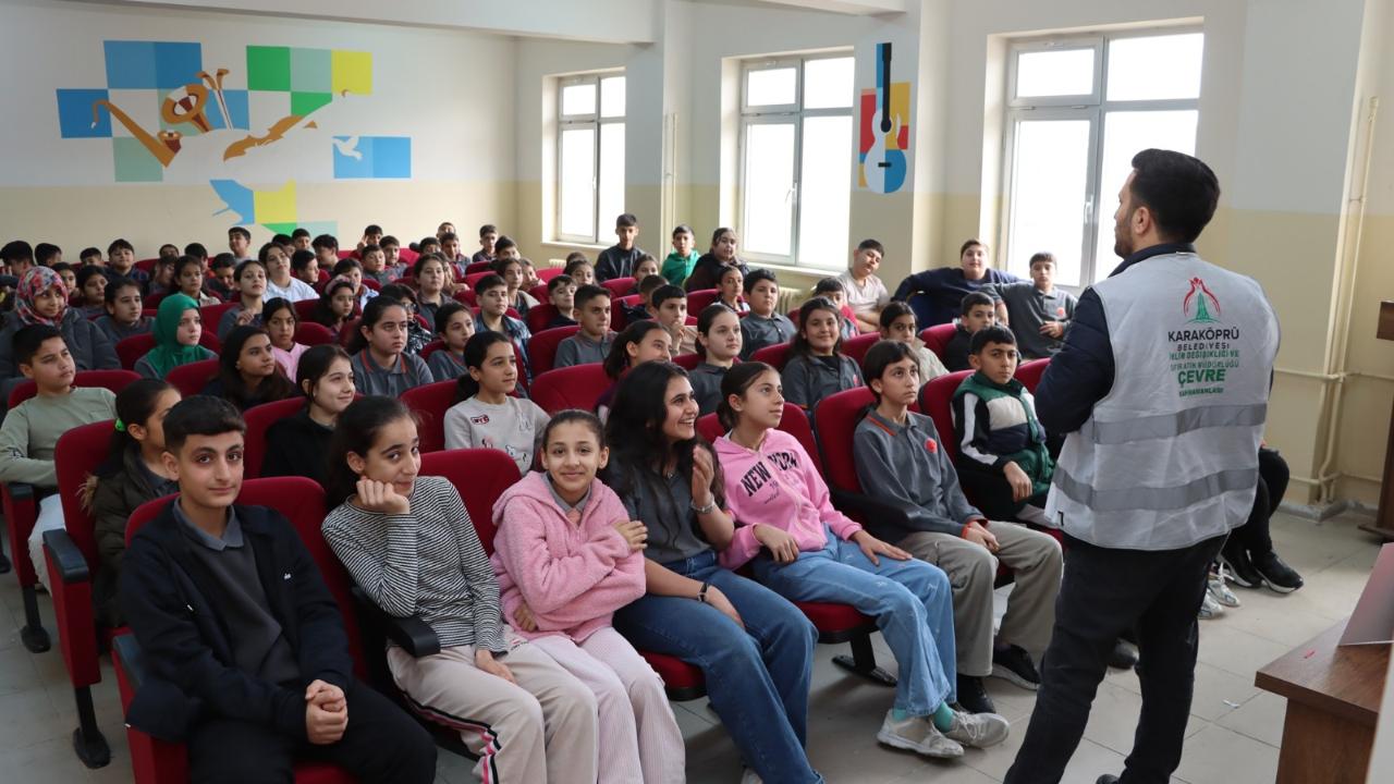 Karaköprü'de Binlerce Öğrenciye Çevre Bilinci Aşılandı