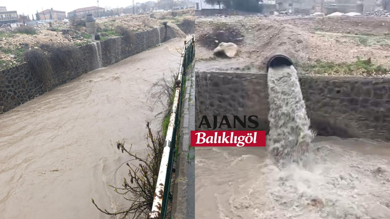 Karakoyun Deresi’nde Su Seviyesi Yükseliyor