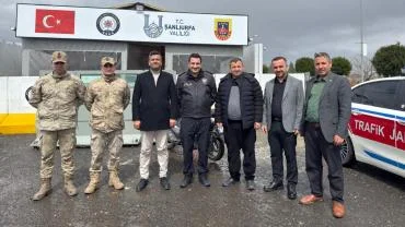 Muhtarlar, Emniyet Mensuplarının Bayramını Kutladı