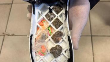 Şanlıurfa’da Ayakkabı Tabanından Uyuşturucu Çıktı!