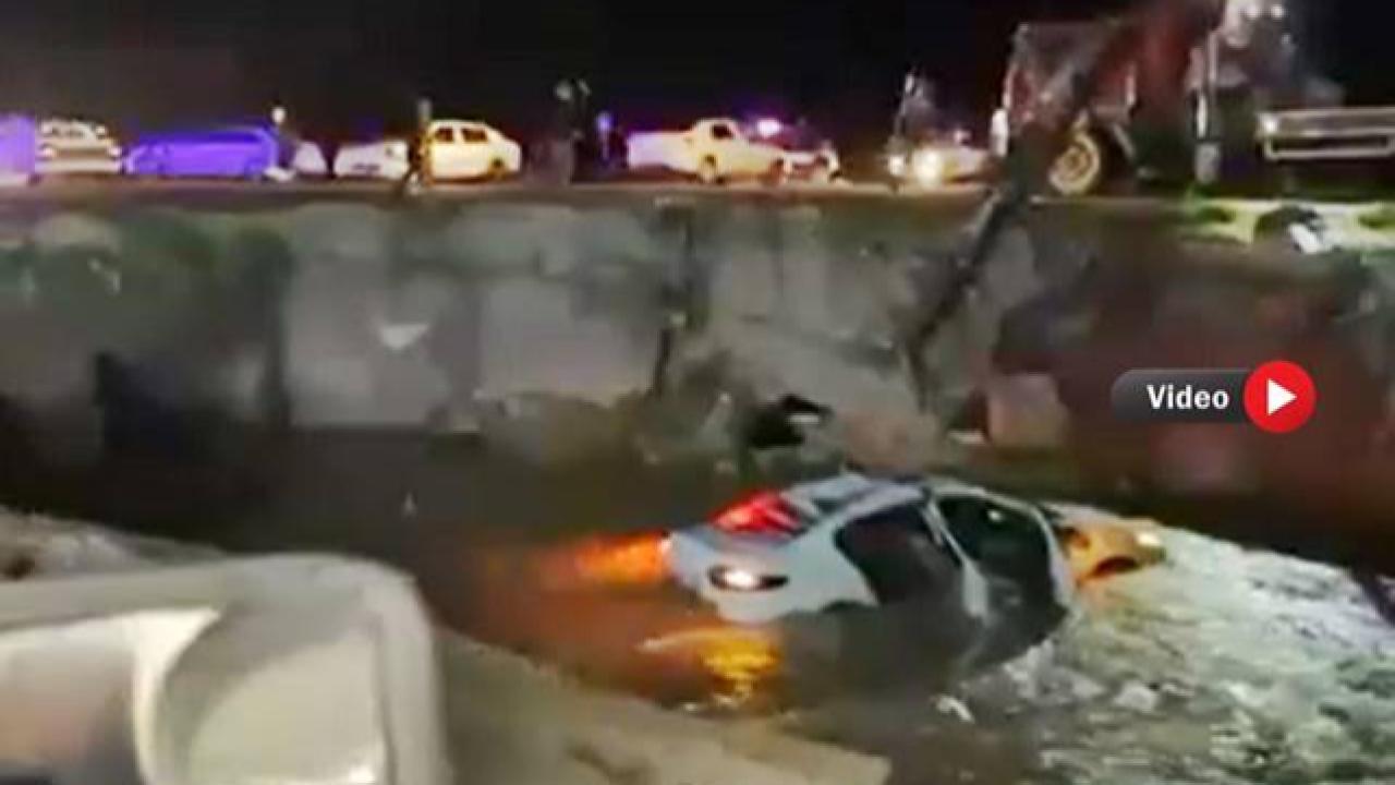 Şanlıurfa’da Kaza: Araç Sulama Kanalına Uçtu, 1 Yaralı