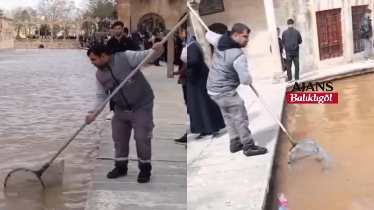 Sel Sonrası Balıklıgöl’de Temizlik Çalışmaları Yapılıyor