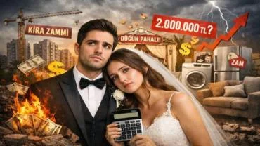 Türkiye’de Evlenmenin Maliyeti Ortalama 2 Milyon TL’yi Aştı