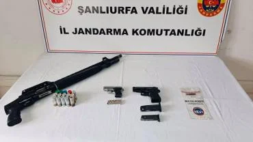 Urfa’da Operasyon: Silah ve Uyuşturucu Ele Geçirildi