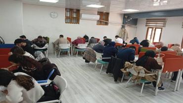 Viranşehir Genç Bilgi Evi’nde Sınavlara Yoğun İlgi