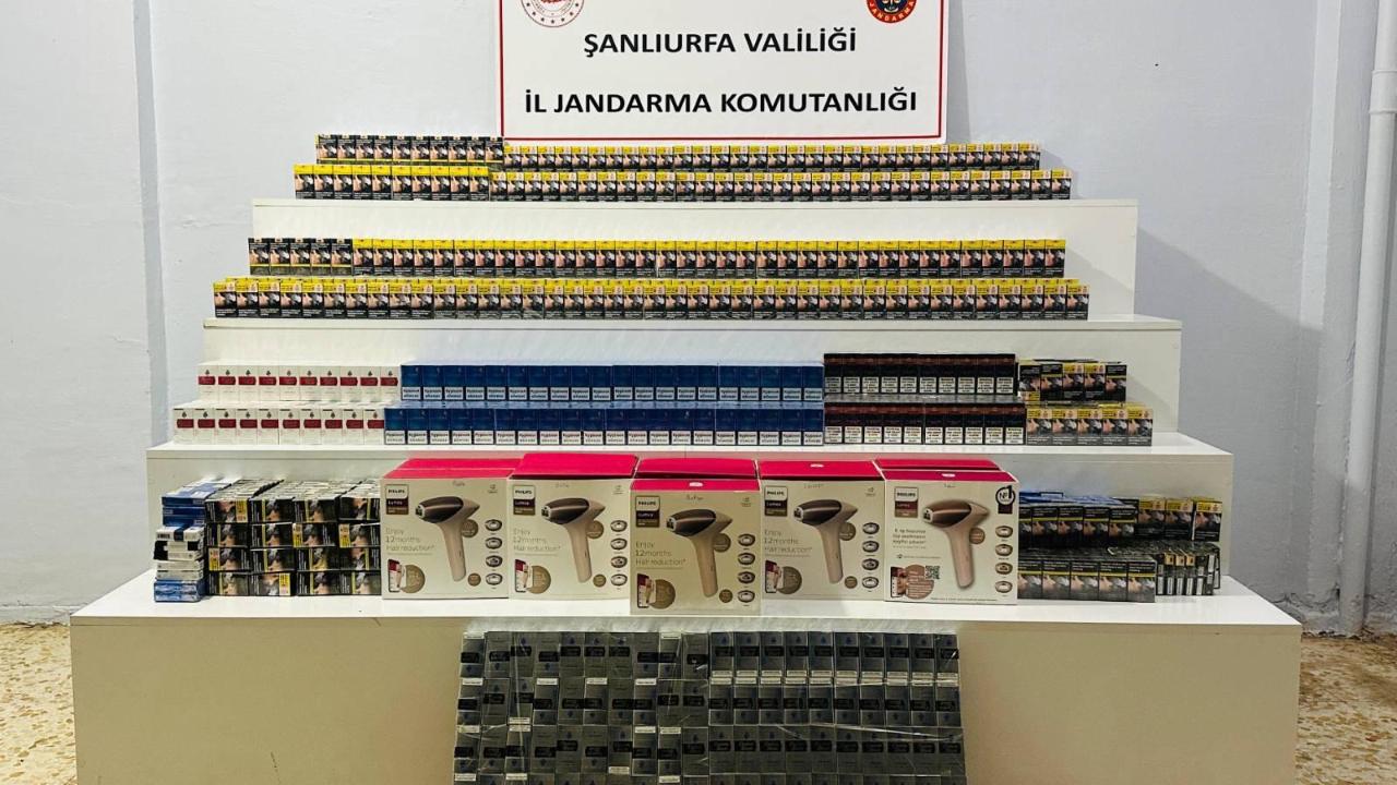 Viranşehir’de Operasyon: Binlerce Kaçak Ürün Ele Geçirildi