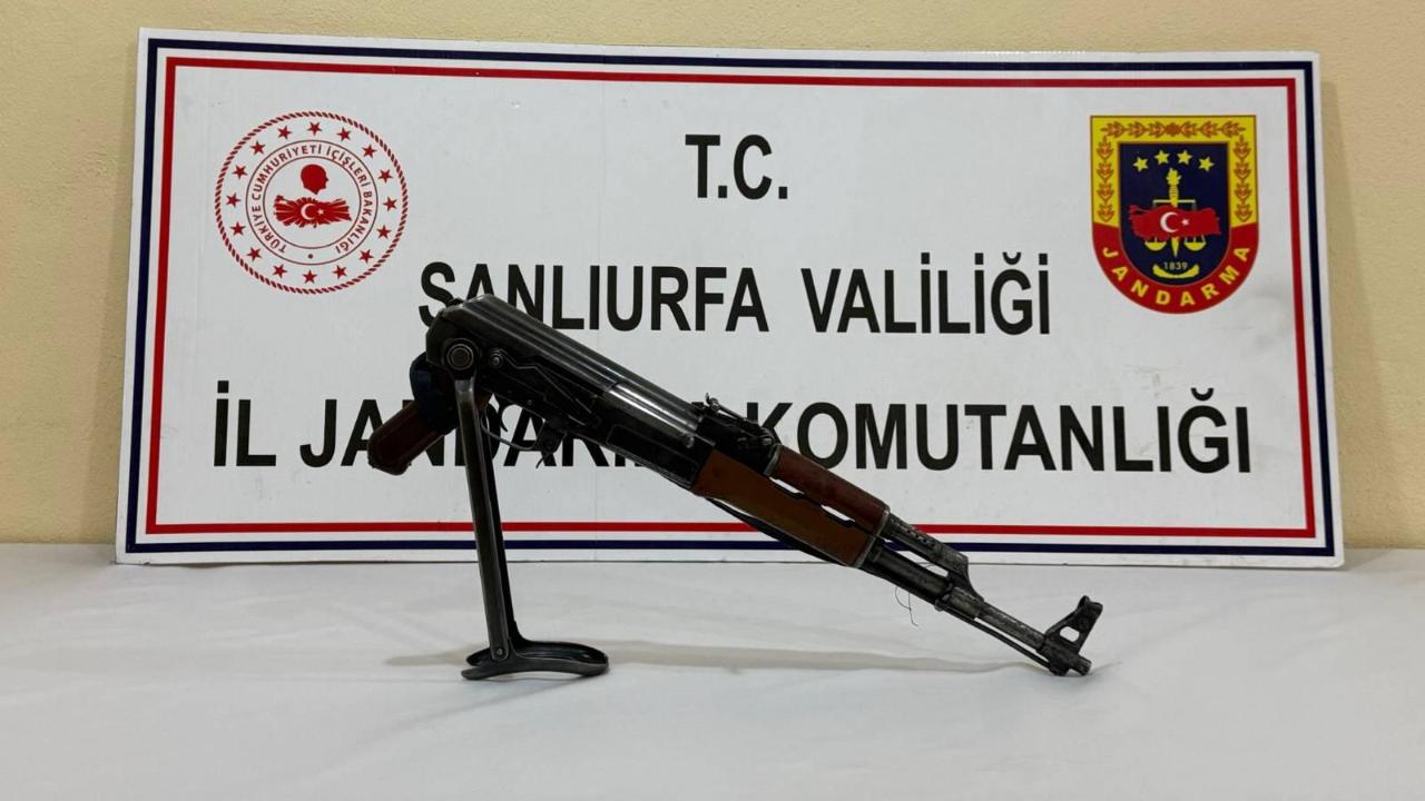 Viranşehir’de Silah Operasyonu: Kalaşnikof Ele Geçirildi