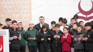 Bakan Yusuf Tekin’den Şanlıurfa ve Maraş Açıklaması