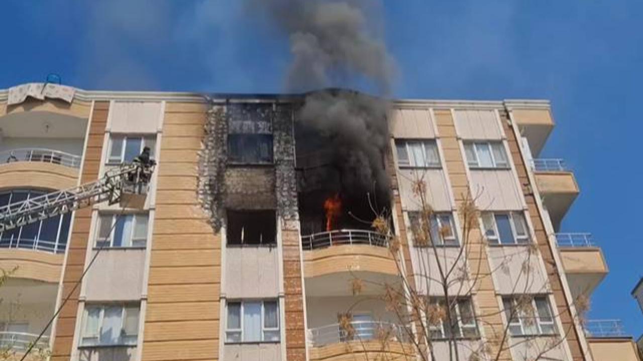 Ceylanpınar’da Apartmanda Korkutan Yangın!