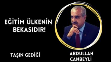 Eğitim Ülkenin Bekasıdır!
