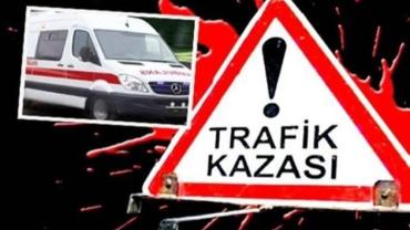 Feci Trafik Kazası: Baba Ve Oğlu Can Verdi