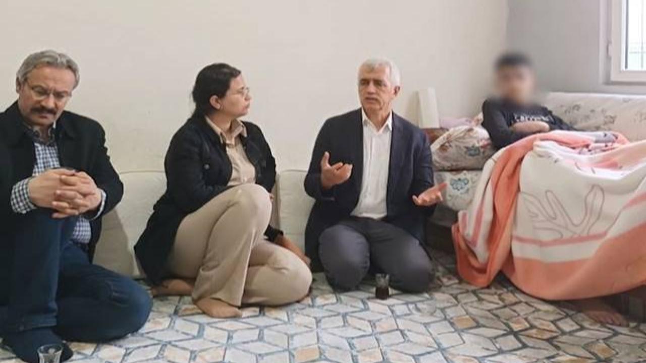 Gergerlioğlu Siverek’te Yaralı Öğrencileri Ziyaret Etti