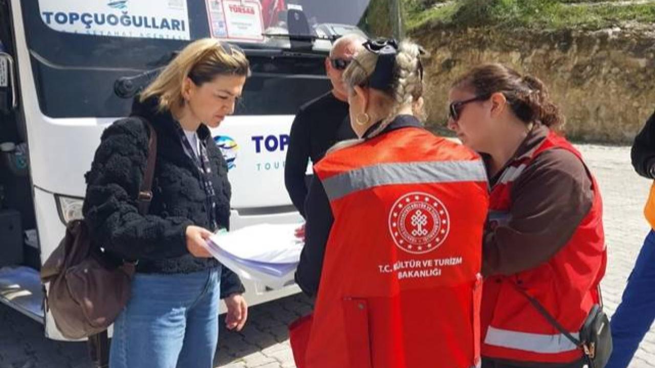Halfeti’de Kaçak Rehberlik ve Acenteler Denetimi