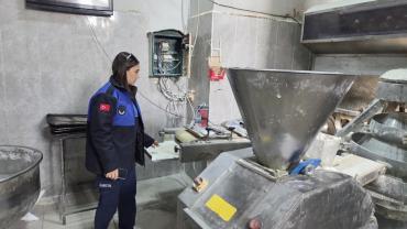 Hilvan’da Fırınlarda Kapsamlı Zabıta Denetimi