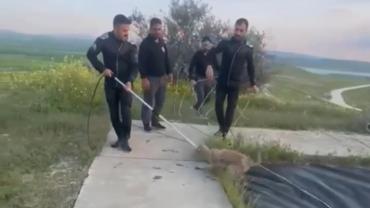 Hilvan’da Yürek Isıtan Kurtarma