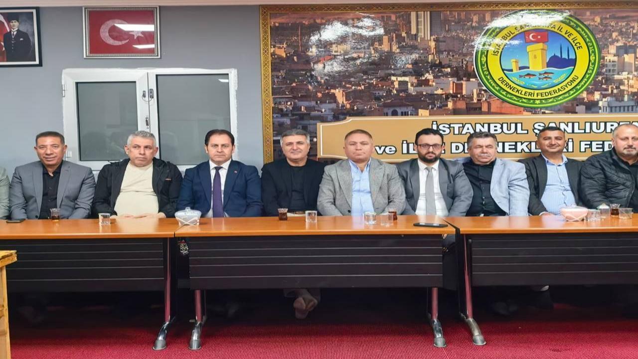 İstanbul’da Urfa Rüzgarı: AK Parti Hilvan Heyeti Sahada