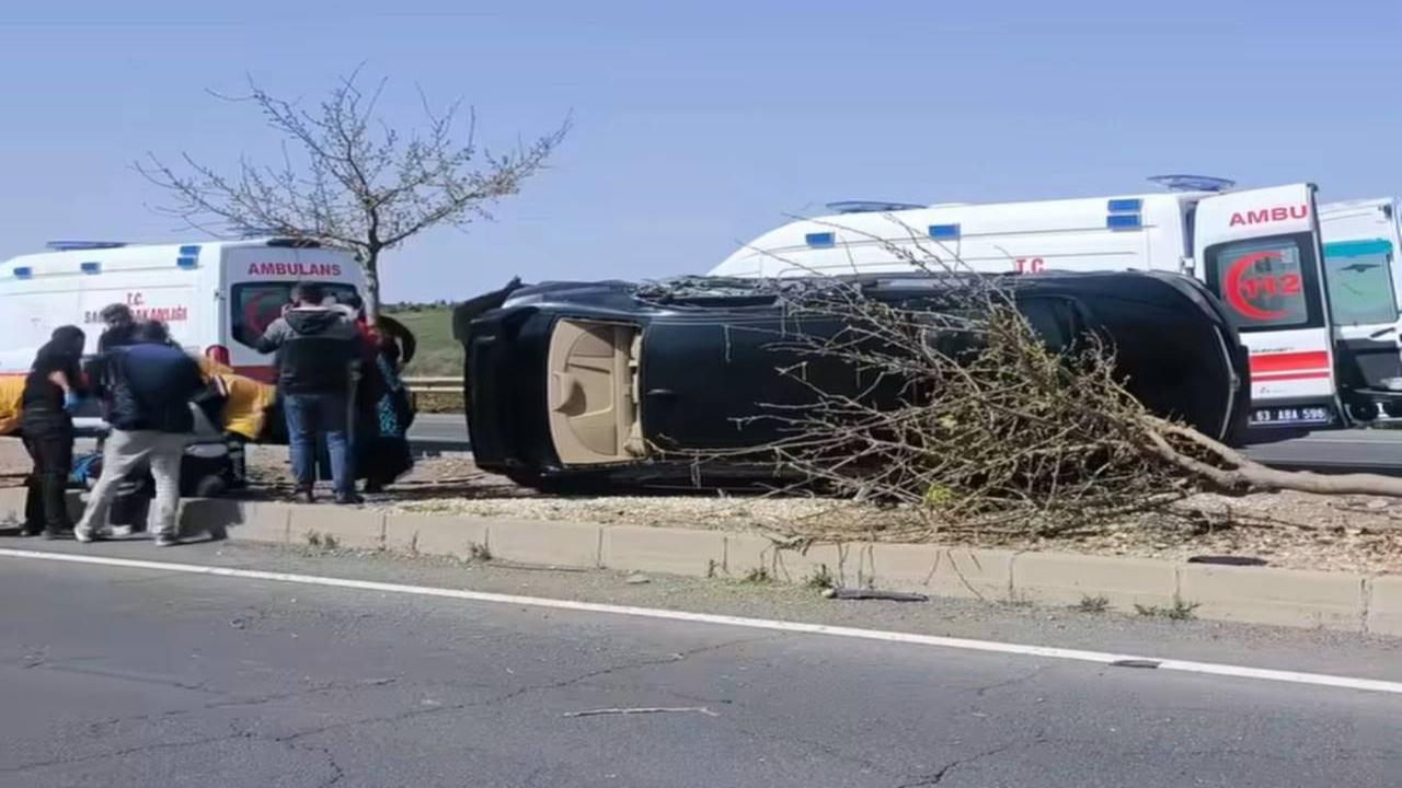 Şanlıurfa-Hilvan Yolunda Kaza: 3 Yaralı