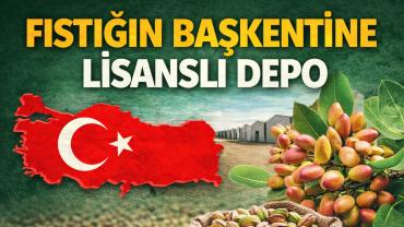 Şanlıurfa’da 10 Bin Tonluk Fıstık Deposu Yapılacak
