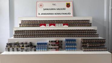 Şanlıurfa’da 4 Bin 600 Paket Kaçak Sigara Ele Geçirildi
