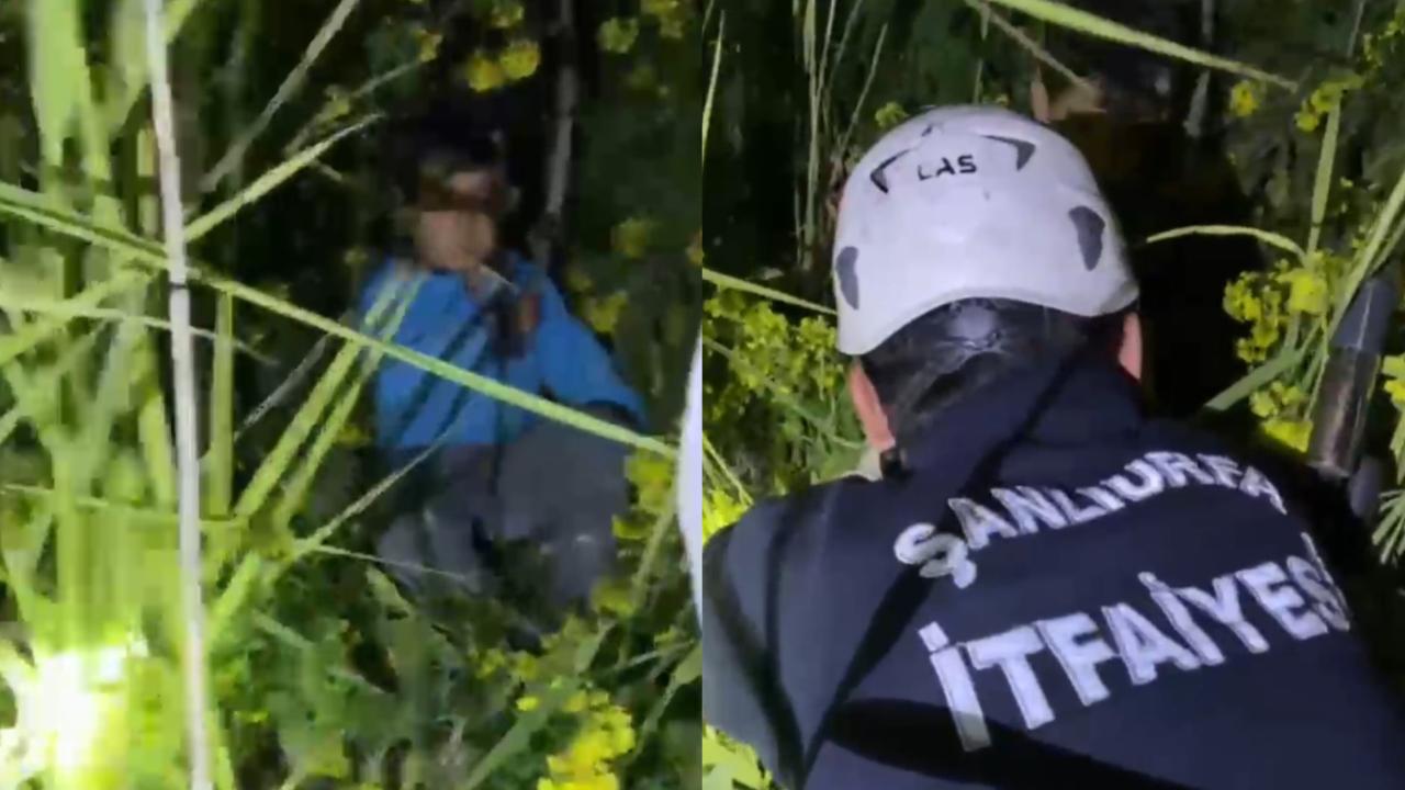 Şanlıurfa’da Kayalıklarda Mahsur Kalan 2 Kardeş Kurtarıldı