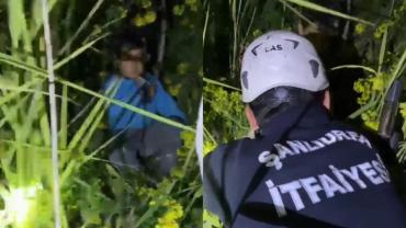 Şanlıurfa’da Kayalıklarda Mahsur Kalan 2 Kardeş Kurtarıldı