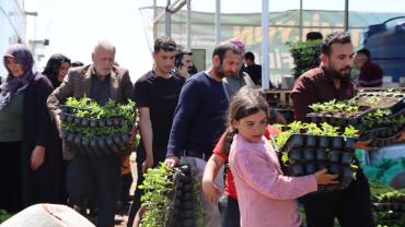 Şanlıurfa’da Üreticiye 1 Milyon Fide Dağıtıldı