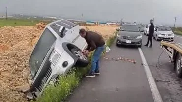 Suruç Yolunda Trafik Kazası: Sürücü Yaralandı