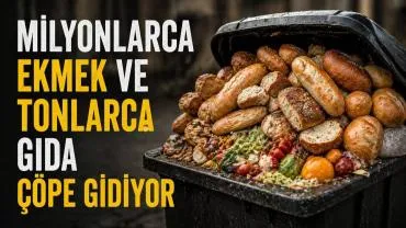 Türkiye’de Her Gün Milyonlarca Ekmek Çöpe Gidiyor