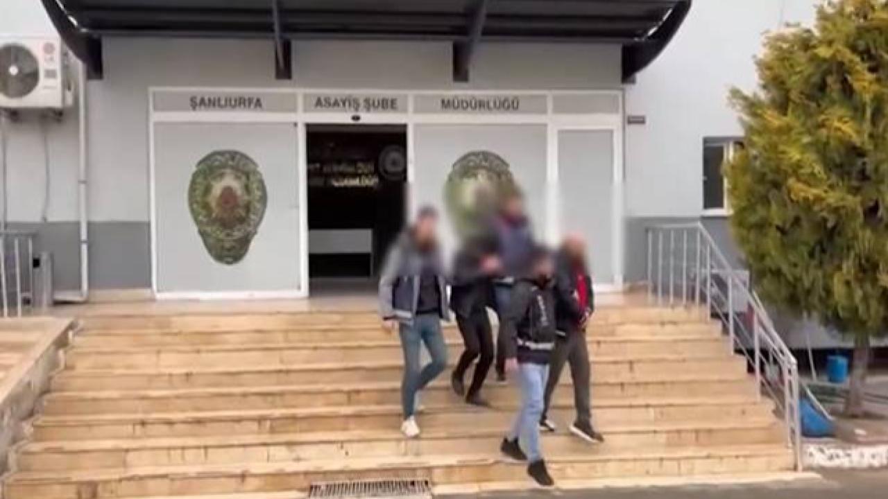 Urfa Dahil 17 İlde Suç Ağı Çökertildi: 180 Şüpheli Yakalandı