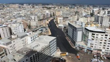Urfa’da Yol Projesinde Asfalt Çalışmaları Başladı