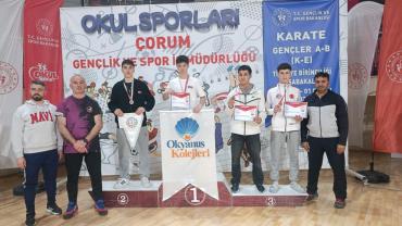 Urfalı İmam Hatipli Sporculardan Çifte Madalya Gururu