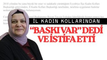 AK Parti Eyyübiye’de İstifa Şoku: Baskı İddiası Gündem Oldu