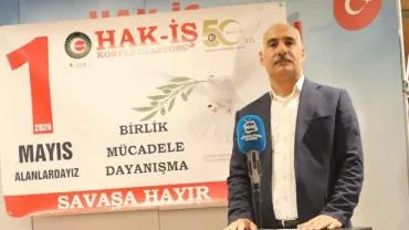 Başkan Eyyüpoğlu’ndan 1 Mayıs Bildirisi: Savaşa Hayır, Birlik ve Dayanışma