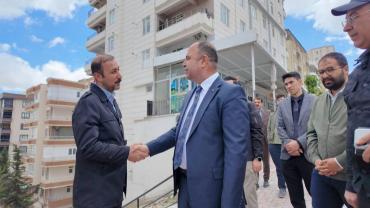 Başkan Nihat Çiftçi, Modern Semt Pazarı Çalışmalarını İnceledi