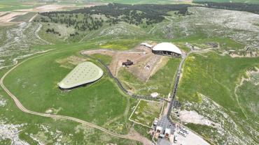 Göbeklitepe Baharla Birlikte Yemyeşil Oldu
