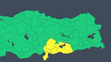 Güneydoğu Ve Akdeniz İçin Kuvvetli Yağış Alarmı