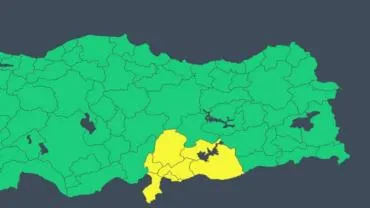 Güneydoğu Ve Akdeniz İçin Kuvvetli Yağış Alarmı