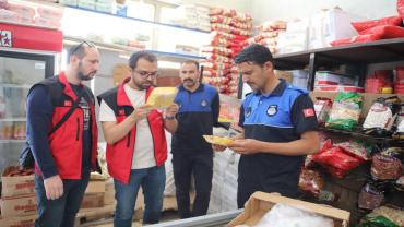 Harran'da Marketlere Sıkı Denetim