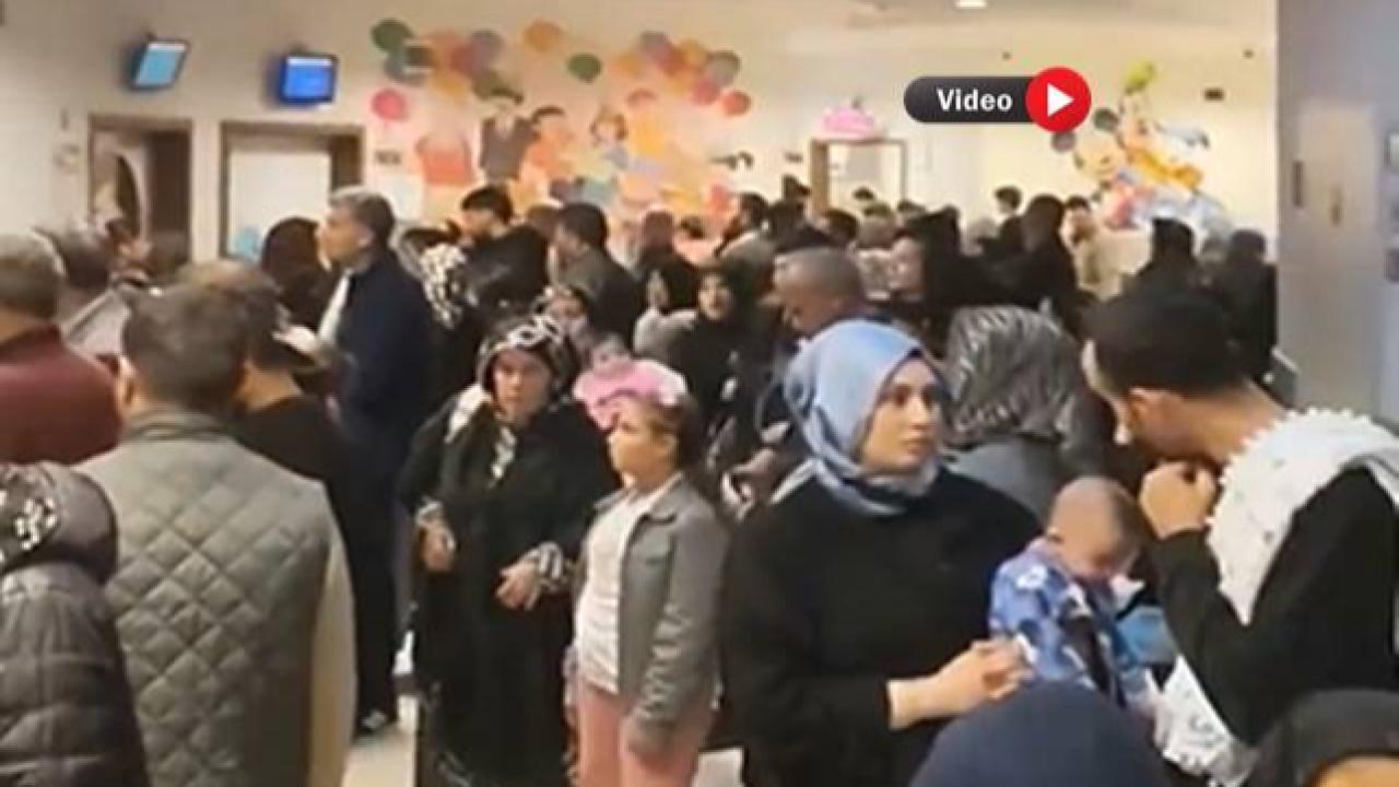 Şanlıurfa'da Çocuk Polikliniği Yoğunluğu