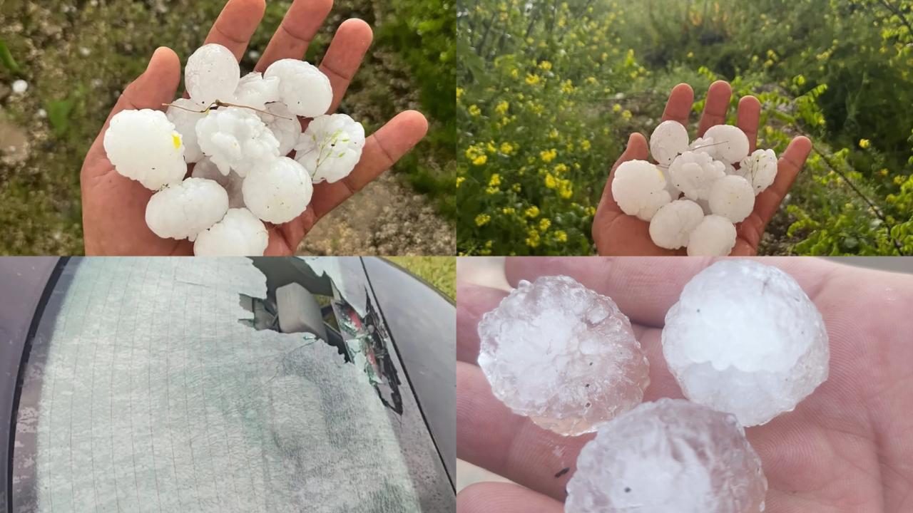 Şanlıurfa’da Dolu ve Fırtına Hayatı Felç Etti