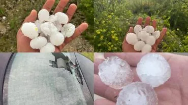 Şanlıurfa’da Dolu ve Fırtına Hayatı Felç Etti
