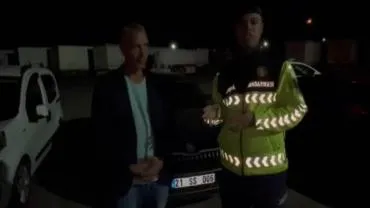 Şanlıurfa’da Gece Denetiminde Dikkat Çeken Olay