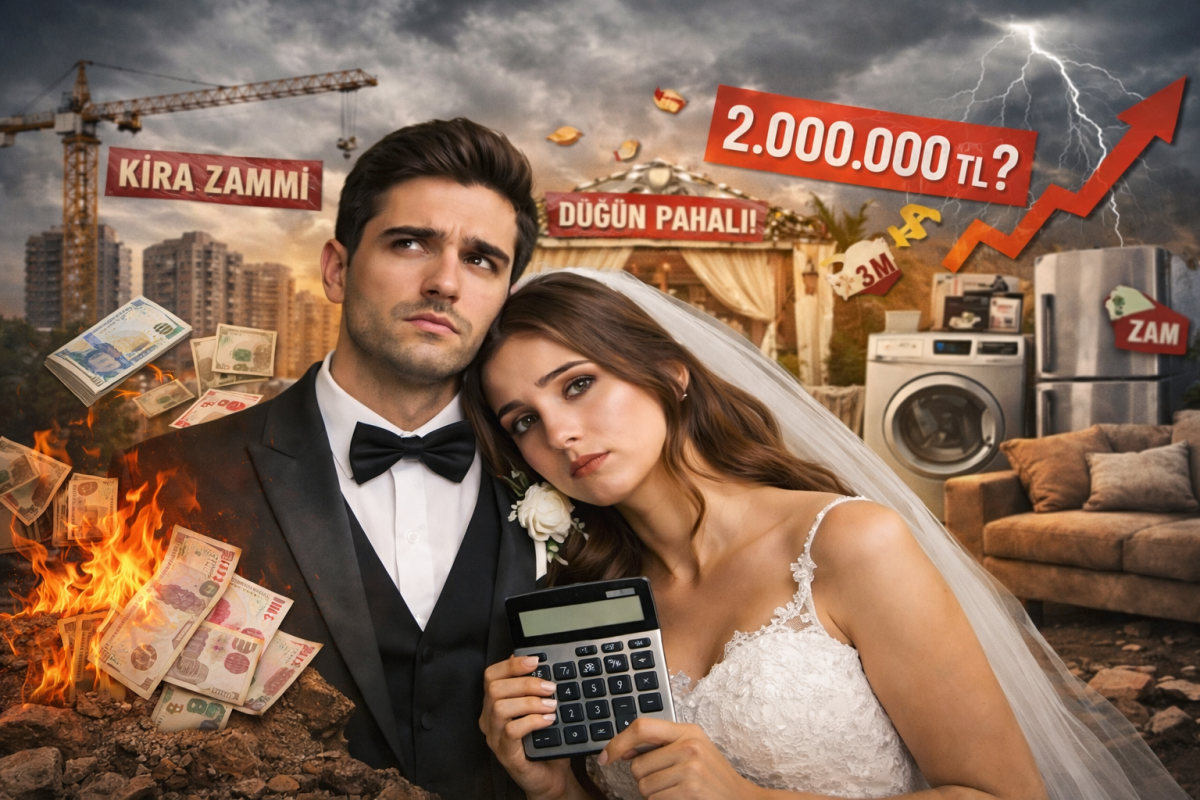 Türkiye’de Evlenmenin Maliyeti Ortalama 2 Milyon TL’yi Aştı