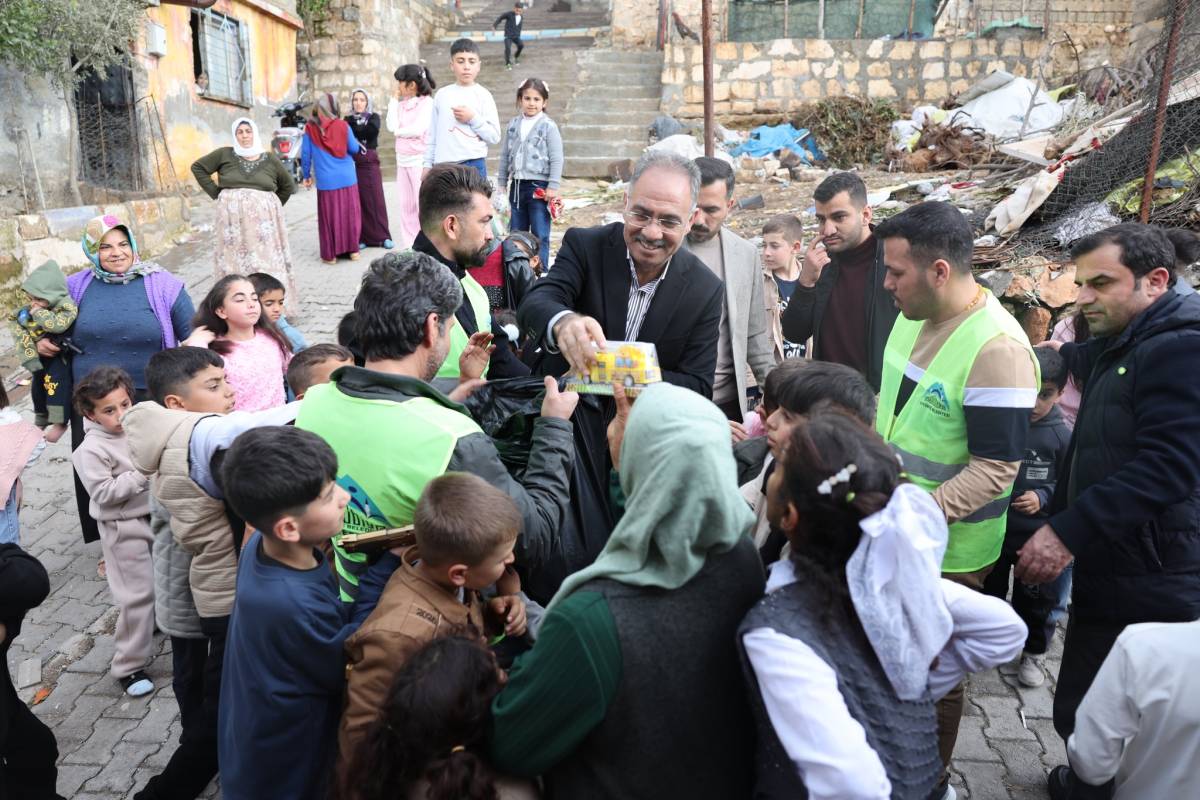 Eyyübiye Belediyesi’nden Binlerce Aileye Destek Oldu