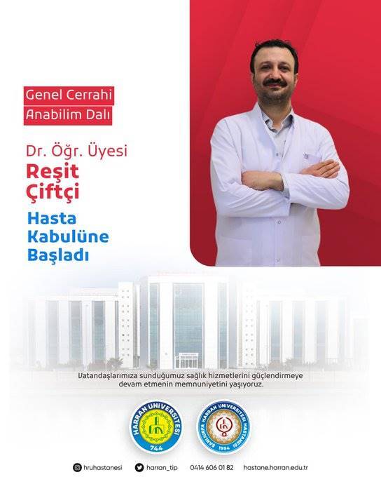 Harran Üniversitesi Hastanesi’nden Yeni Atama