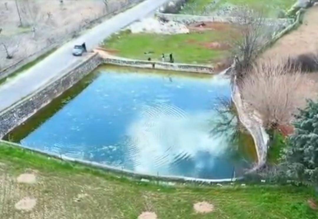 Kuraklıktan Dolayı Kuruyan Gölpınar Yeniden Canlandı